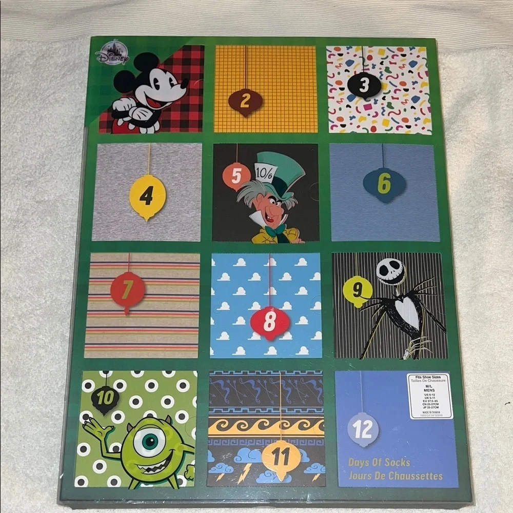 Disney Colorful Character Sock Set